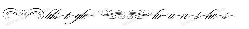 Oldstyle Flourishes字体转换 Oldstyle Flourishes字体转换